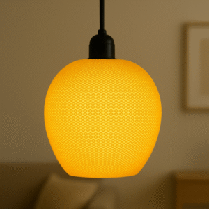 Golden Mesh Aura Lamp