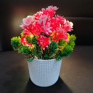 Pink Petal Charm Pot