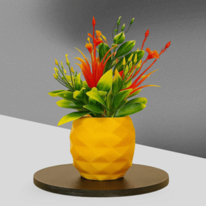 Scarlet Fire Plant Vase