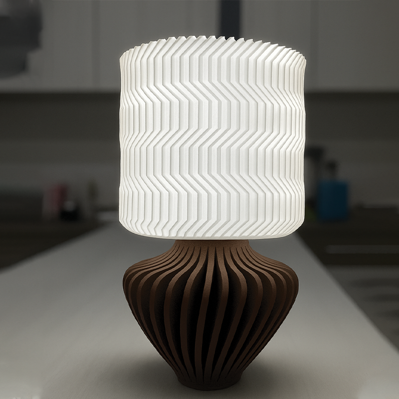 ZigGlow Sculpted Lamp