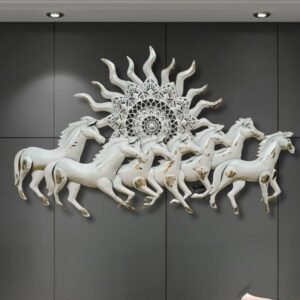 7 Horses With LED Light